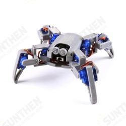 DIY Quadruped Spider Robot Kit STEM Crawling Robot for Programming DIY Quadruped Spider Robot Kit STEM Crawling Robot for Programming