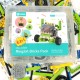 Children Programming Electronic Building Blocks 6 in 1 Kit RC Smart Robot