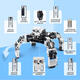 CR-4 DIY 4-Leged Programmable Infrared Control Smart RC Robot Compatible