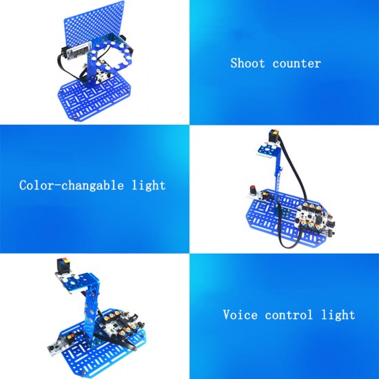 DIY Smart Changable Programmable RC Robot Educational Kit