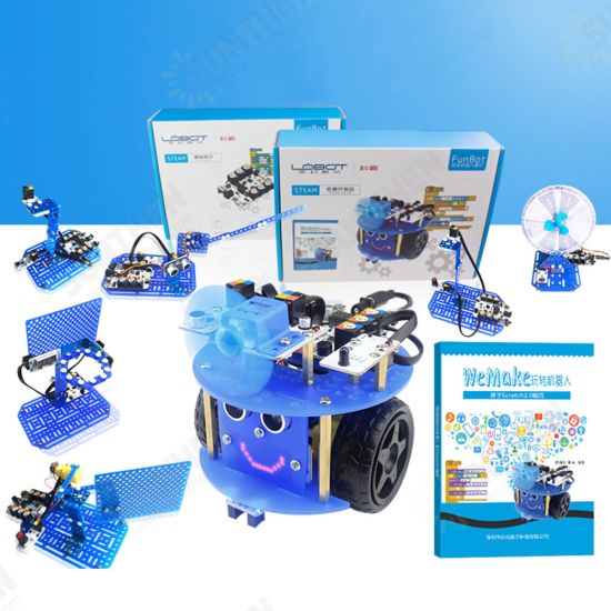 DIY Smart Changable Programmable RC Robot Educational Kit