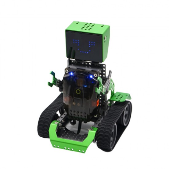 DIY 6 In 1 Smart Programmable Obstacle Avoidance APP Control RC Robot Car Kit