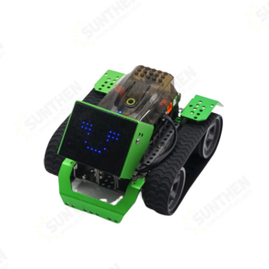 DIY 6 In 1 Smart Programmable Obstacle Avoidance APP Control RC Robot Car Kit