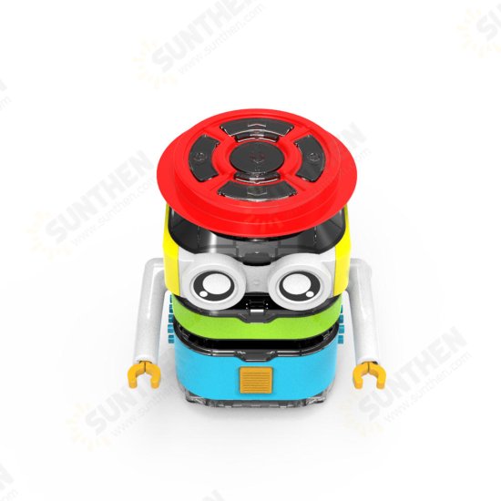 DIY RC Robot Obstacle Avoidance Infrared Tracking Sing Dance Robot Toy