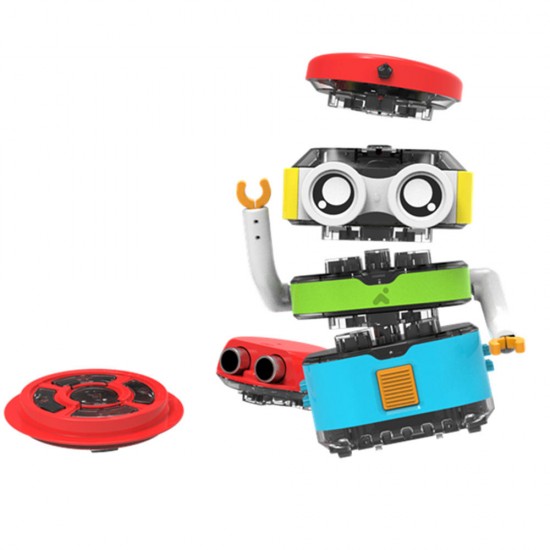 DIY RC Robot Obstacle Avoidance Infrared Tracking Sing Dance Robot Toy
