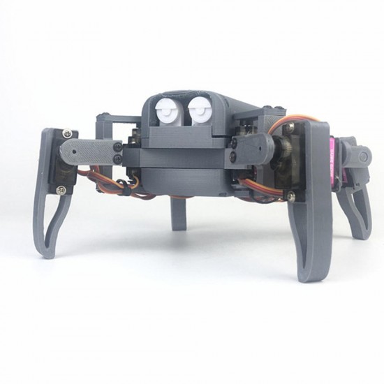 DIY 4-Legs Open Source RC Robot Wifi PC APP Control Educational Kit