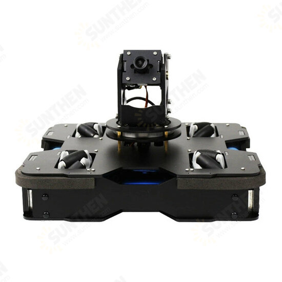 AI Smart Robot Car Kit with Raspberry Pi 4B Vision Voice Broadcast Automatic Driving Visual Identity FPV Romote Control