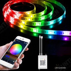 10/15M 300/450/600 LEDs 5050RGB LED Light Strip 24-Key Remote&APP Control Smart Strip Christmas Decorations Clearance Christmas Lights 10/15M 300/450/600 LEDs 5050RGB LED Light Strip 24-Key Remote&APP Control Smart Strip Christmas Decorations Clearance Christmas Lights
