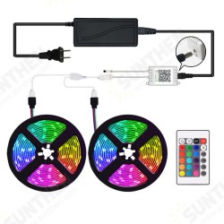 10/15M 600/900 LED Waterproof LEDs 2835RGB LED Strip Light 24-Key Remote+APP Control Smart Strip Christmas Decorations Clearance Christmas Lights 10/15M 600/900 LED Waterproof LEDs 2835RGB LED Strip Light 24-Key Remote+APP Control Smart Strip Christmas Decorations Clearance Christmas Lights