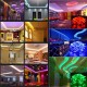 1/2/3/4/5M RGB LED Light Strip USB bluetooth APP Control Ceiling KTV TV Background