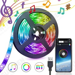 1/3/5M USB Waterpoof 5050 LED Strip Lights RGB Music Backlight bluetooth APP Remote Christmas Decorations Clearance Christmas Lights 1/3/5M USB Waterpoof 5050 LED Strip Lights RGB Music Backlight bluetooth APP Remote Christmas Decorations Clearance Christmas Lights