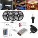 15M Non-waterproof SMD5050 RGB Alexa APP Home Wifi Control Smart LED Strip Light Kit AC110-240V Christmas Decorations Clearance Christmas Lights