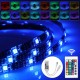 1M 2M 3M USB Waterproof IP65 RGB 5050 WIFI LED Strip Light Kit With 24 Key Remote Control DC5V