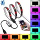 1M/3M/5M bluetooth APP 5050 RGB LED Strip Light Tape IP65 Waterproof USB Background Lamp 5V