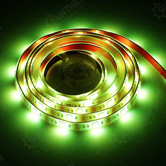 2M 12W SMD5050 Waterproof USB RGB LED Strip Light TV Backlight Work with Alexa Google DC5V Christmas Decorations Clearance Christmas Lights