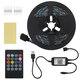 2M 60 LED bluetooth String Light 5V USB Tape Dimmable Strip Lamps RGB IR Remote Christmas Decorations Clearance Christmas Lights