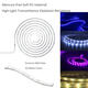 2M Waterproof SMD5050 RGB Smart WIFI LED Strip Light Work With Alexa Echo Voice Control DC12V