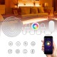 2M Waterproof SMD5050 RGB Smart WIFI LED Strip Light Work With Alexa Echo Voice Control DC12V