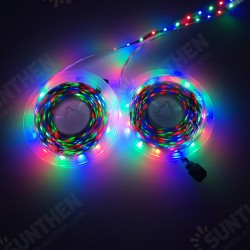 2PCS 5M RGB LED Strip Light SMD5050/2835 DC12V Non-waterproof Flexible Tape Lamp+Remote Control+Power Adapter 2PCS 5M RGB LED Strip Light SMD5050/2835 DC12V Non-waterproof Flexible Tape Lamp+Remote Control+Power Adapter
