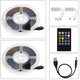 32.8/16.4FT 3528 RGB 300 LED Strip Light bluetooth Music Sound Activated+Remote