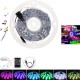 32.8/16.4FT 3528 RGB 300 LED Strip Light bluetooth Music Sound Activated+Remote