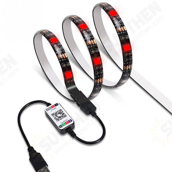 5050 RGB LED Strip Light 5V USB Lights Flexible Strip Lights Smart APP Control Christmas Decorations Clearance Christmas Decorations Lights