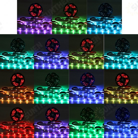 5050 SMD RGB Wifi Wireless Strip Light 24-key Voice Control 30LED/M Alexa Smart Home Waterproof Strip Light