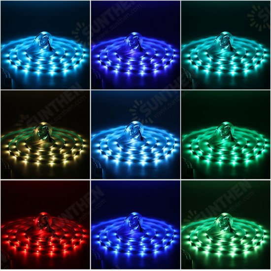 5/10/15/20M RGB LED Light Strip with 40Key Remote Control Cuttable Party Christmas 18LED/1M