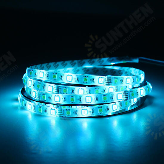 5M 48W SMD5050 RGBW Waterproof Smart Wifi Alexa Google APP Control LED Strip Lights EU US Plug DC12V Christmas Decorations Clearance Christmas Lights