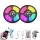 5M 5050LED Smart Graffiti APP Light Strip Set Wifi Music Light Strip 24-key Epoxy Waterproof Light Strip