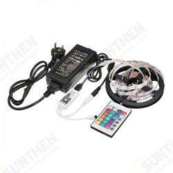 5M 60W SMD5050 Non-waterproof RGB LED Strip Light + WiFi Controller + Remote Control + Adapter DC12V Christmas Decorations Clearance Christmas Lights 5M 60W SMD5050 Non-waterproof RGB LED Strip Light + WiFi Controller + Remote Control + Adapter DC12V Christmas Decorations Clearance Christmas Lights