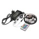 5M 60W SMD5050 Non-waterproof RGB LED Strip Light + WiFi Controller + Remote Control + Adapter DC12V Christmas Decorations Clearance Christmas Lights