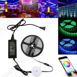 5M 60W SMD5050 Waterproof bluetooth APP Control RGB LED Flexible Strip Light Kit DC12V Christmas Decorations Clearance Christmas Lights 5M 60W SMD5050 Waterproof bluetooth APP Control RGB LED Flexible Strip Light Kit DC12V Christmas Decorations Clearance Christmas Lights