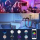 5M bluetooth LED Strip Light Music Control RGB TV Backlight Tape Lamp Work with Homekit Amazon Alexa Google Assistant
