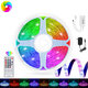 5M/7.5M/10M/15 M Smart LED Strip Light RGB IP20 Waterproof Remote Control Strip Lamp