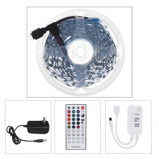 5M/7.5M/10M/15 M Smart LED Strip Light RGB IP20 Waterproof Remote Control Strip Lamp