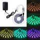 7.5M Non-waterproof WiFi APP RGB 5050SMD LED Strip Light Kit+24 Key Remote Control for Alexa Google Home Christmas Decorations Clearance Lights