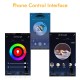5M 10M IP66 5050 RGB WiFi APP Smart LED Strip Light with IR Remote Controller Work With Alexa Google Christmas Decorations Clearance Christmas Lights