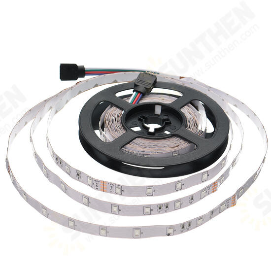 DC12V 2*5M Non-waterproof SMD2835 Smart WIFI Alexa Google Home Control Flexible RGB LED Strip Light