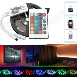 DC12V 2*5M Non-waterproof SMD2835 Smart WIFI Alexa Google Home Control Flexible RGB LED Strip Light DC12V 2*5M Non-waterproof SMD2835 Smart WIFI Alexa Google Home Control Flexible RGB LED Strip Light