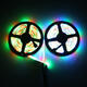 DC12V 2*5M Non-waterproof SMD2835 Smart WIFI Alexa Google Home Control Flexible RGB LED Strip Light