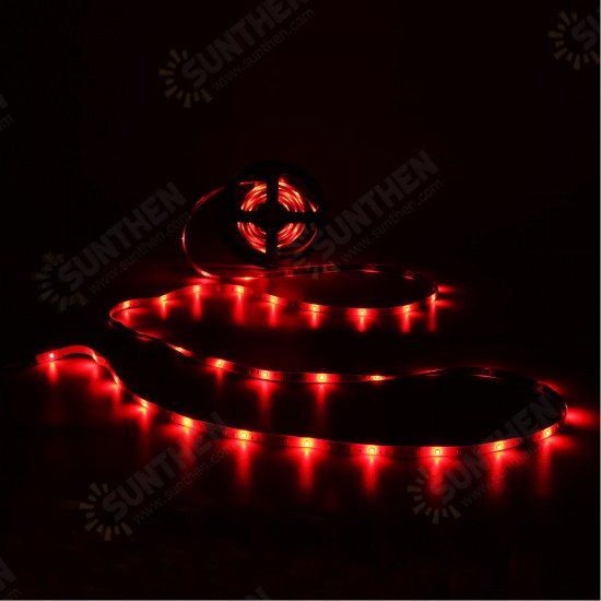 DC12V 5M SMD2835 24W Waterproof Alexa Smart Home WIFI Controller APP Control RGB LED Strip Light Christmas Decorations Clearance Christmas Lights