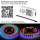 DC5V 1M 2M WS2812B 5050 bluetooth USB APP Control RGB Individually Addressable LED Strip Light Kit Christmas Decorations Clearance Christmas Lights