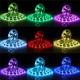 DC5V Non-waterproof 0.5m 2m 3m 5m 5050 bluetooth APP Control RGB USB LED Strip Light KTV Hotel Home Decor Christmas Decorations Clearance Lights