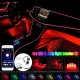 Full Car 8M RGB Ambient Fiber Optic Atmosphere Light Interior Light Wireless