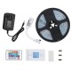 Waterproof 5M SMD5050 RGB LED Strip Light + WiFi Controller + 24Keys Remote Control +Power Adapter DC12V