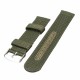 18/20/22/24mm Waterproof Watch Band Mens Army Military Nylon Canvas Wrist Bracelet Strap Replacement