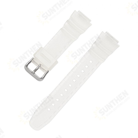 18mm PU Strap Replacement Watch Band for Casio AE-1000w AQ-S810W SGW-300H MRW-200H AEQ-110W W-S200H