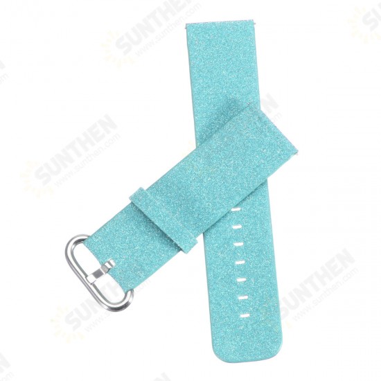 195x22mm Leather Wrist Bracelet Softness Comfortable Watch Band Strap for Fitbit Smart Watch 195x22mm Leather Wrist Bracelet Softness Comfortable Watch Band Strap for Fitbit Smart Watch