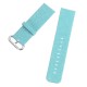 195x22mm Leather Wrist Bracelet Softness Comfortable Watch Band Strap for Fitbit Smart Watch